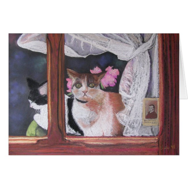 Cartão assentos de janela (Frente Horizontal)