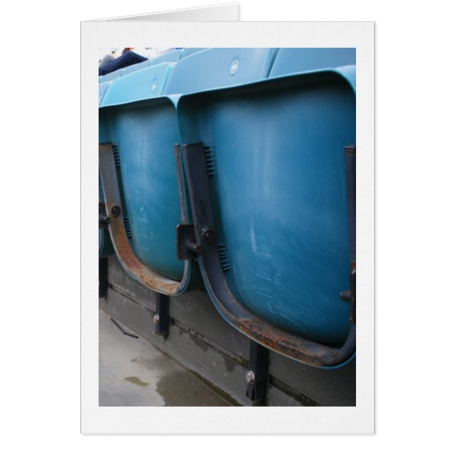 Cartão Assentos do estádio (Frente)