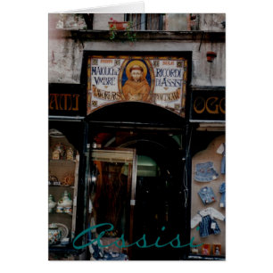 Cartão Assisi Úmbria