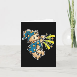 Cartão Assistente de Bebê do Kewpie Flash de Tatuagem Tra