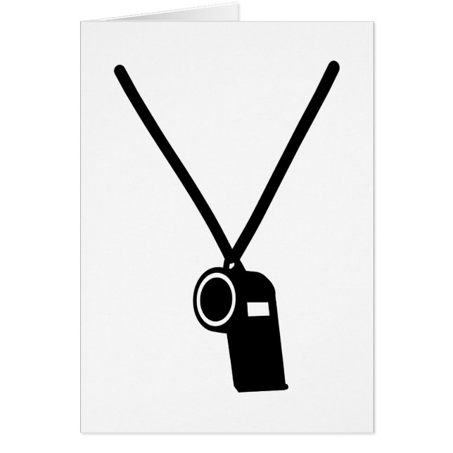 Cartão Assobio (Frente)