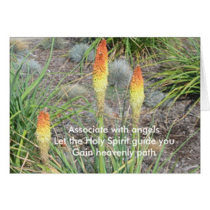 Cartão Associado com anjos