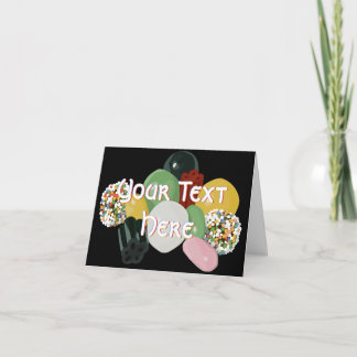 Cartão Assorted Candies Greeting Card