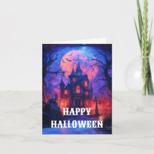 Cartão Assustador de Halloween