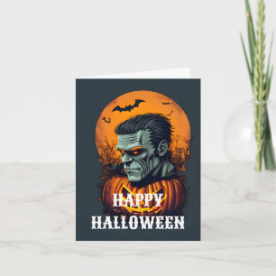 Cartão Assustador de Halloween