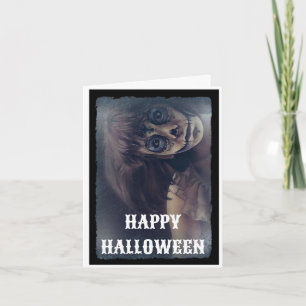 Cartão Assustador de Halloween