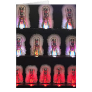 Cartão Assustador Palestra Foto do Jogo Arcade de Marcha 