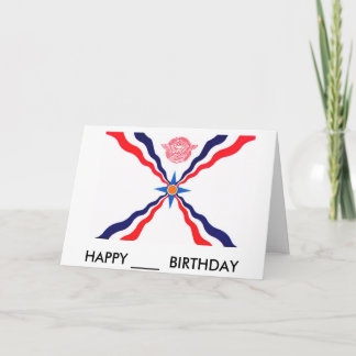 Cartão assyy, FELIZ \____ ANIVERSÁRIO