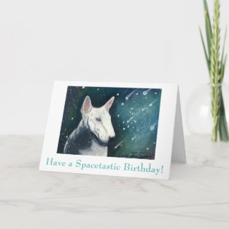Cartão Asteroid Birthday Card