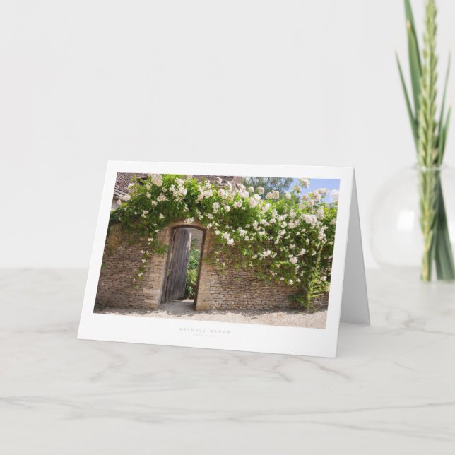 Cartão Asthall Manor (Frente)