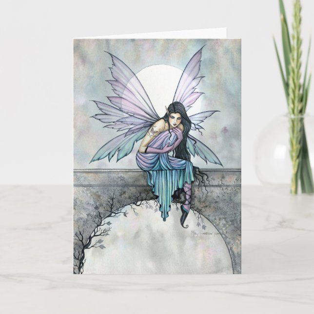 Cartão Astrid Fairy Card por Molly Harrison (Frente)
