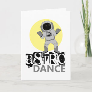 Cartão Astro Dança, Astronauta