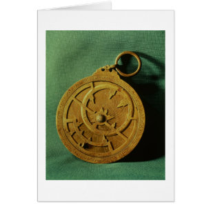 Cartão Astrolabe (cobre)