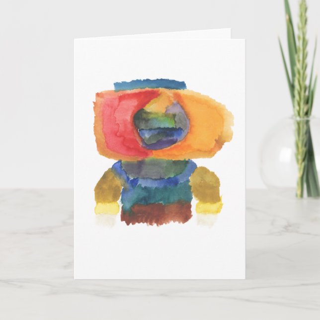 Cartão astronauta (Frente)