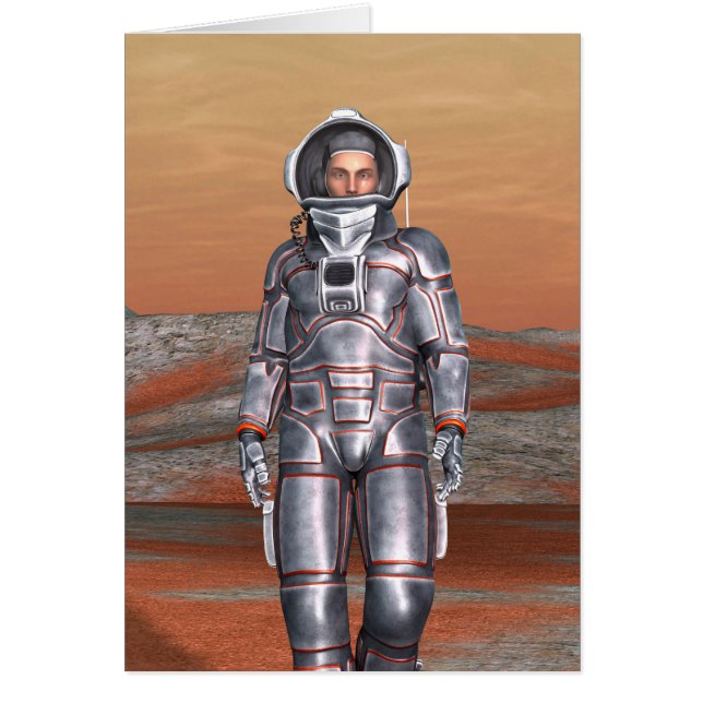 Cartão Astronauta (Frente)
