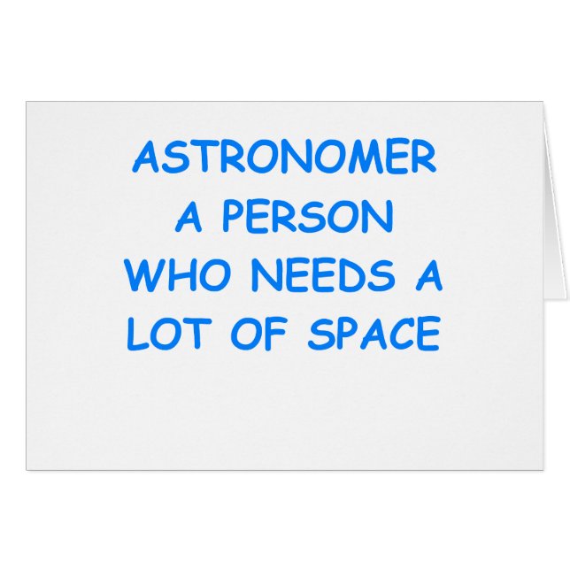 Cartão astronomia (Frente Horizontal)