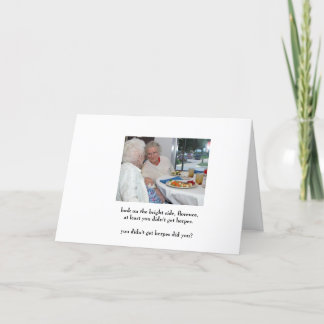 Cartão at least you didn't get herpes