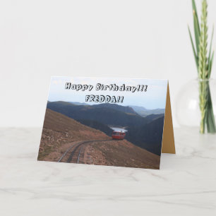 Cartão At the Top of Pikes Peak Greeting Card