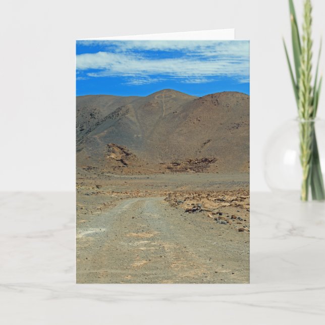 Cartão Atacama geoglyphs (Frente)