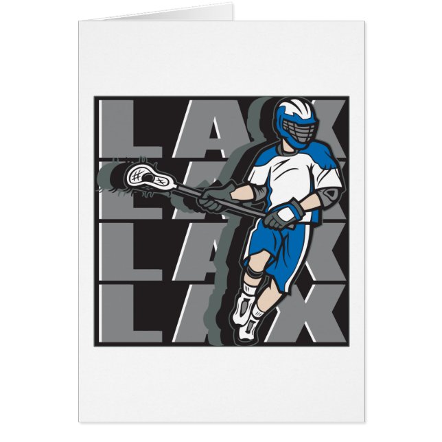 Cartão Ataque do Lacrosse (Frente)