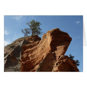 Cartão Até Angels Landing no Parque Nacional de Zion