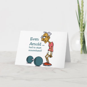 Cartão Até o Arnold...