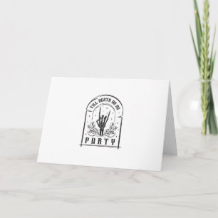 Cartão Até que a Morte nos Separe Design Retro de Despedi