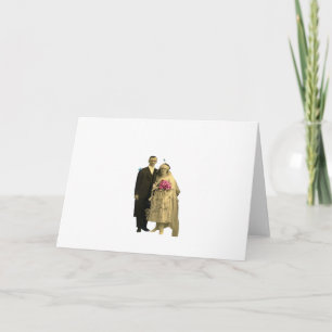 Cartão Até que a Morte nos Separe Meme Estilo Clássico