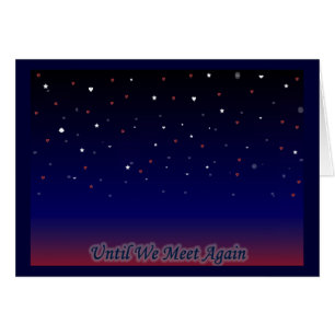 Cartão Até que nós nos encontrarmos outra vez