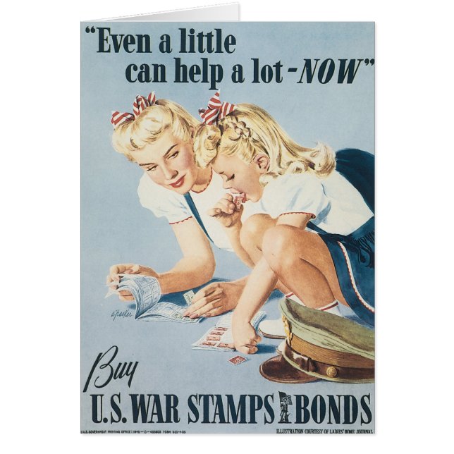 Cartão Até um pouco pode ajudar muito agora (Frente)