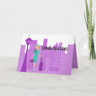 Cartão Atendedor de Voo Fabuloso