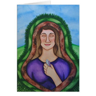 Cartão Aterrar da terra por Rita Loyd