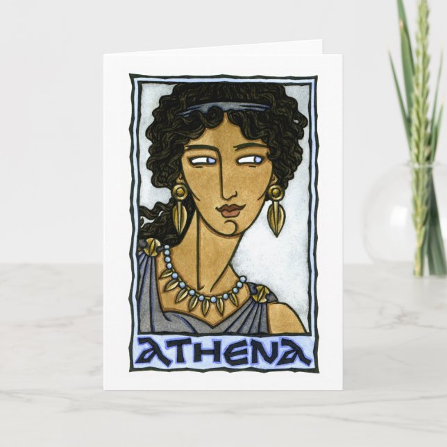 Cartão Athena Greeting Card (Frente)