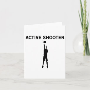 Cartão Ativa Shooter Sketll Amigos Homens Mulheres 2