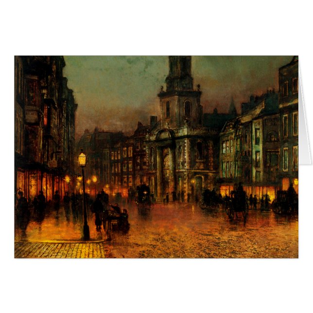 Cartão Atkinson Grimshaw Blackman Street CC0540 (Frente Horizontal)
