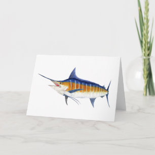 Cartão Atlantic Blue Marlin