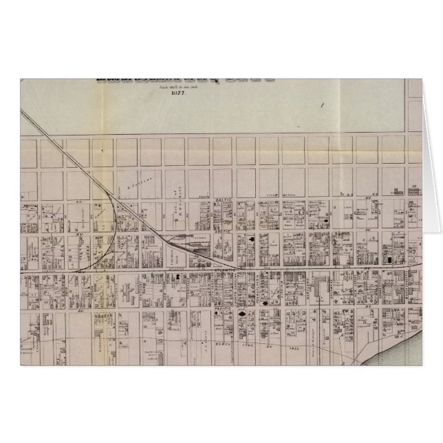 Cartão Atlantic City, Nova Jersey (Frente Horizontal)