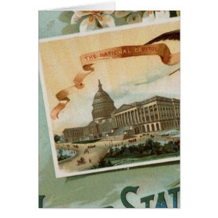 Cartão Atlas ilustrado de arfivelas