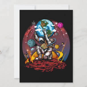 Cartão Atlas Space Man
