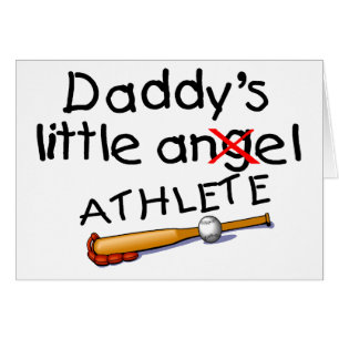 Cartão Atleta pequeno de Daddys