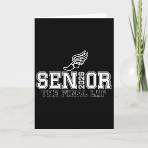 Cartão Atletismo Senior 2026 Ano de Graduação - O