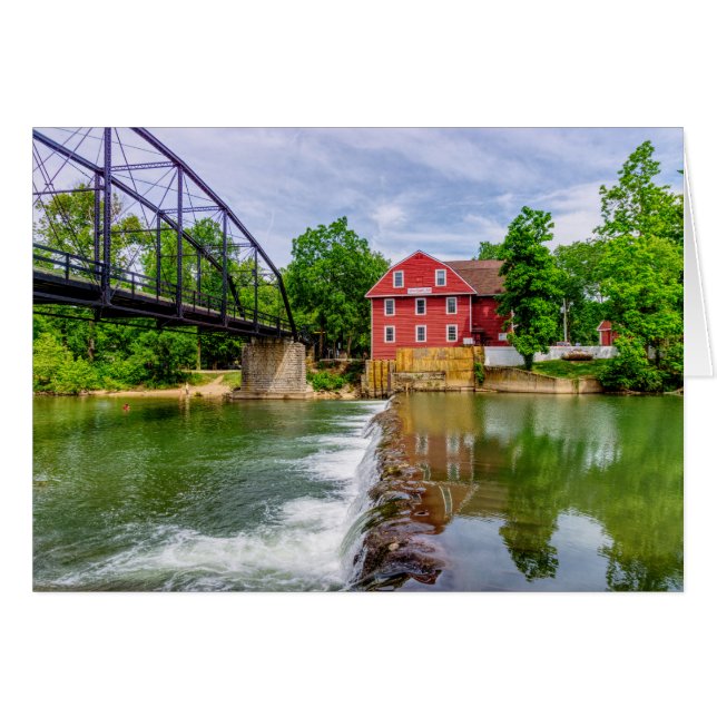 Cartão Através da Carta de Saudação da Caiola de Gado de  (Frente Horizontal)