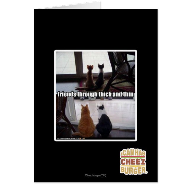 Cartão Através de espesso e fino (Frente)