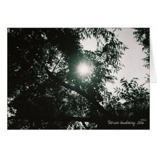 Cartão Através do espelho