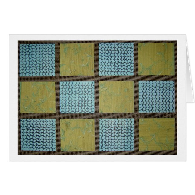 Cartão Através do labirinto (Frente Horizontal)