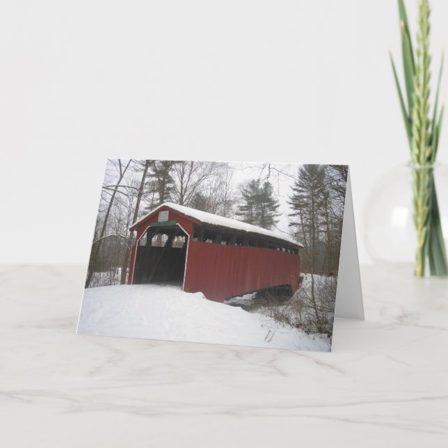 Cartão "Através do Rio e pela Floresta" (Frente)