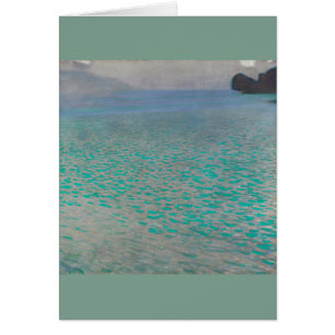 Cartão Attersee Gustav Klimt