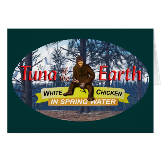 Cartão Atum da Terra (Frente Horizontal)