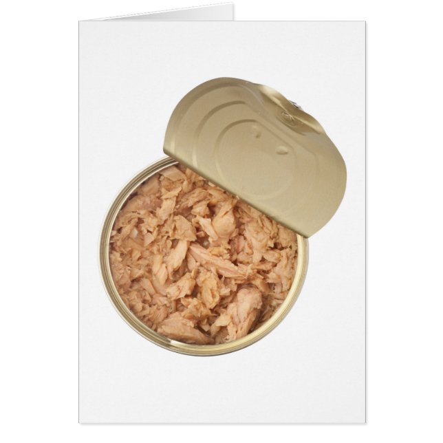 Cartão Atum enlatado (Frente)
