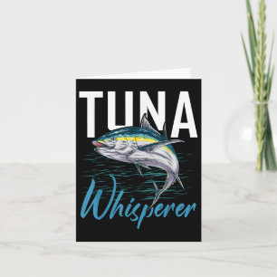 Cartão Atum Whisperer Camisa De Vestuário De Pesca Profun